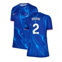 Camiseta Chelsea Axel Disasi #2 Primera Equipación Replica 2024-25 para mujer mangas cortas